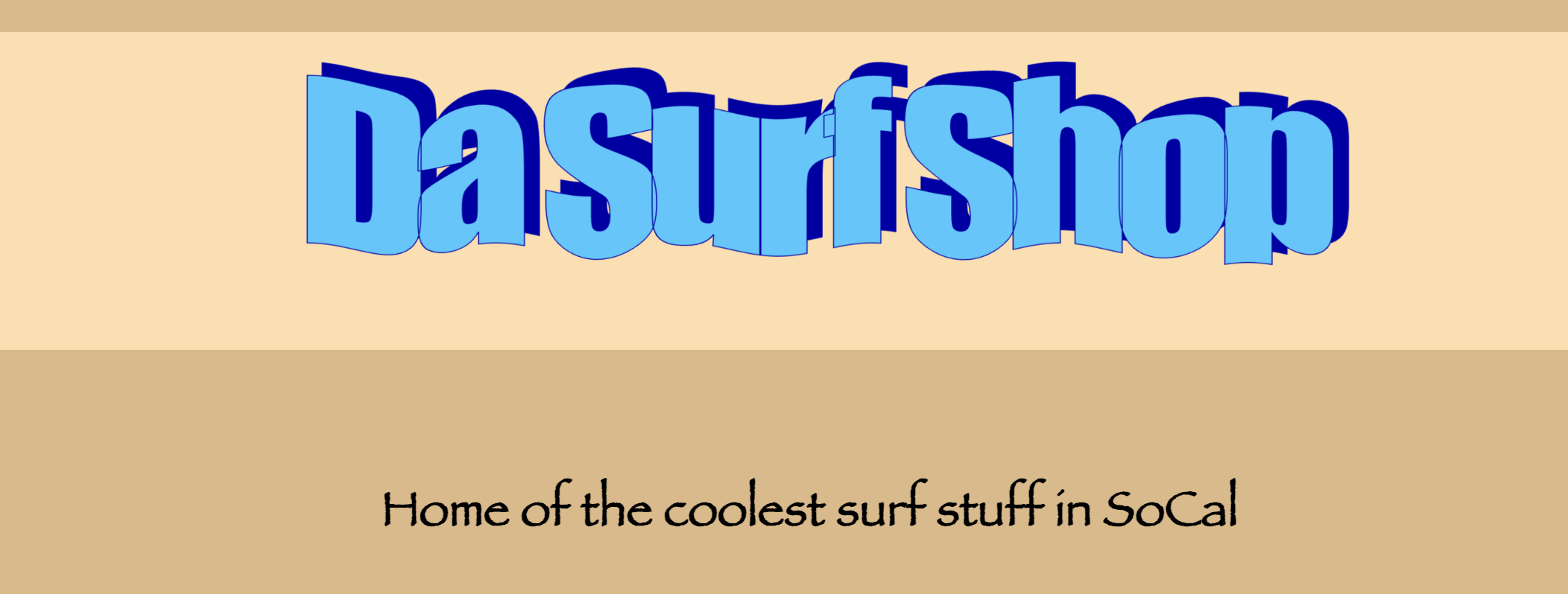 Surf Shop Website